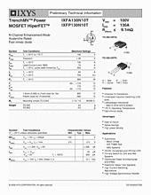 DataSheet IXFA130N10T pdf